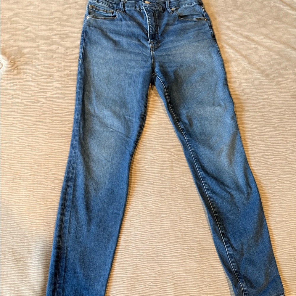 Good American Dark Blue Skinny Jeans